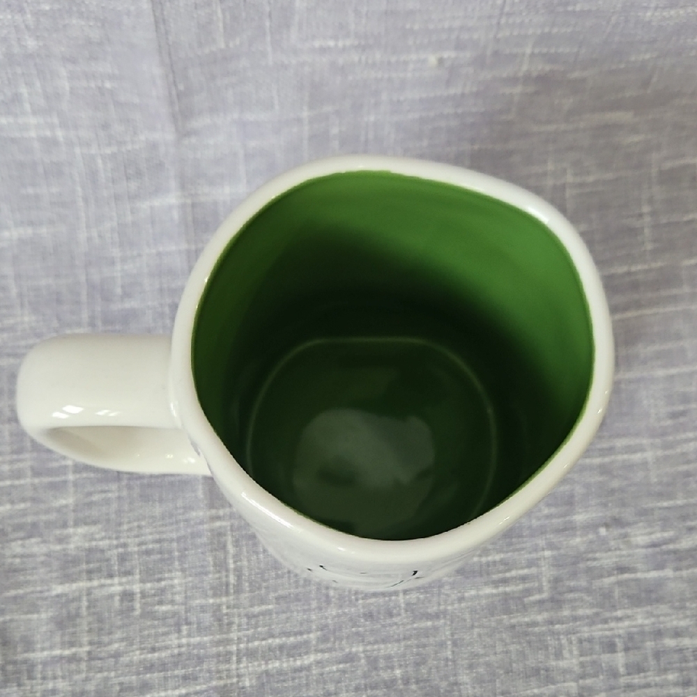 Rae Dunn White Mug with Black 'Kiss Me' Text - Picture 4 of 4
